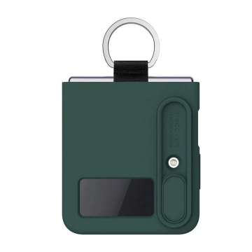 Schutzhülle für Samsung Galaxy Z Flip 4 5G Nillkin CamShield Silky green