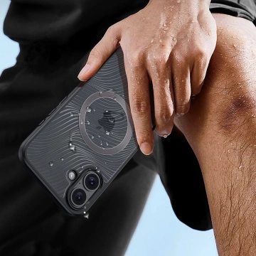 iPhone 16 Dux Ducis Aimo Mag Case mit MagSafe - Schwarz