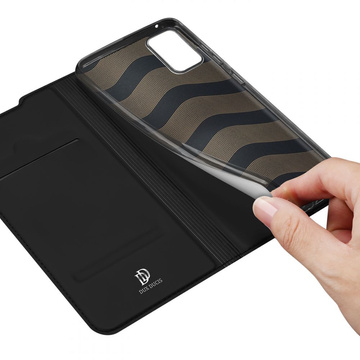 Dux Ducis Skin Pro Leder Schutzhülle für Samsung Galaxy A53 5G Schwarz
