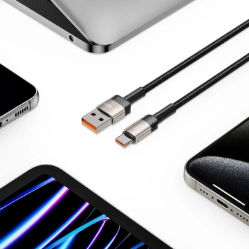 UltraBoost Evo USB-C / USB-C PD-Kabel 100 W 5 A 2 m Silber