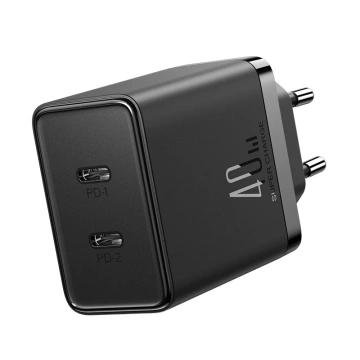Joyroom JR-TCF09 Speed ​​​​40W – 2x USB-C PD/QC/AFC/FCP Wandladegerät