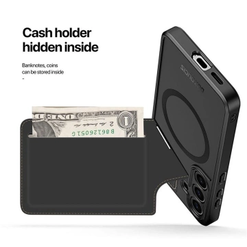 DUX DUCIS Rafi II Mag-Hülle – Rückseite mit Ständer, kompatibel mit MagSafe für Samsung S24 Plus