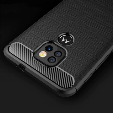 TPUCARBON MOTOROLA MOTO G9 PLAY/E7 PLUS SCHWARZ