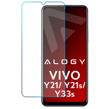 9h Alogy Tempered Glass Schutzglas Displayschutzfolie für Vivo Y21s / Y33s / Y21