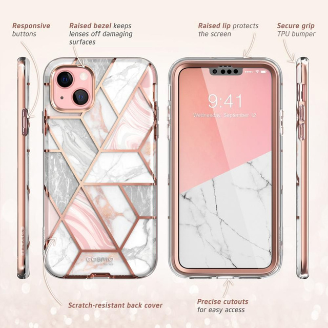 Etui Supcase Cosmo do Apple iPhone 13 Marble