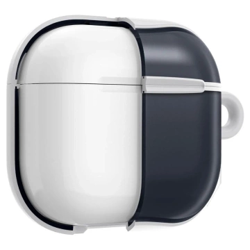 Apple AirPods 4 Hülle Spigen Classic C1 Graphit Karabiner