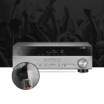 Ugreen Audio-Klinkenadapter 6,35 mm Stecker auf 2xCinch-Buchse schwarz (AV147)