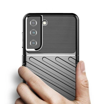 Schutzhülle Thunder Case für Samsung Galaxy S23 Plus Silikon Armor Case blau
