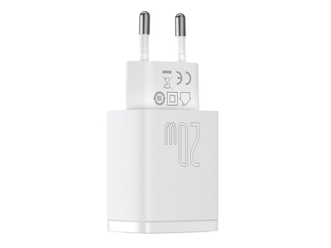 Baseus USB PD QC 3.0 20W weißes Wandladegerät