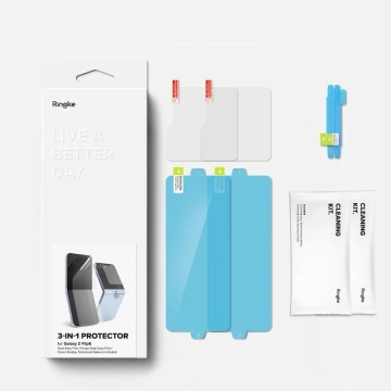 Ringke 3-in-1-Schutz 2er-Set Galaxy Z Flip 6 klar