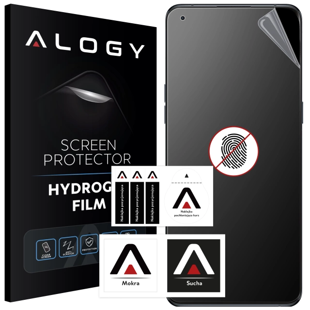 Folia "MATOWA" do Oppo Find X5 Pro Hydrożelowa Alogy HydroSkin Matte Pro™ na ekran do etui "BEZ ODCISKU PALCÓW"