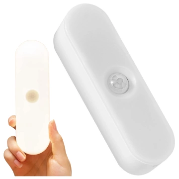 Alogy Sensor Lamp Nachttischlampe mit Bewegungssensor, 14 cm, magnetische Schreibtischlampe, weiß