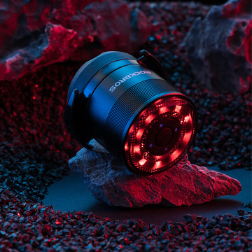 Fahrradrücklicht wasserdicht RockBros Q1 7x Farbe LED USB unter dem Sattel Beleuchtung Rücklicht