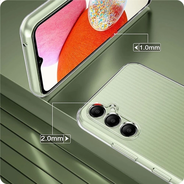 Etui FlexAir do Redmi Note 14 Pro 5G / POCO X7 5G Przezroczyste