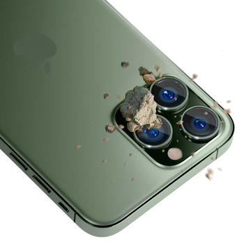 Szkło ochronne na obiektyw telefonu 3mk Lens Protection Pro do Apple iPhone 13 Pro / 13 Pro Max Alphine Green