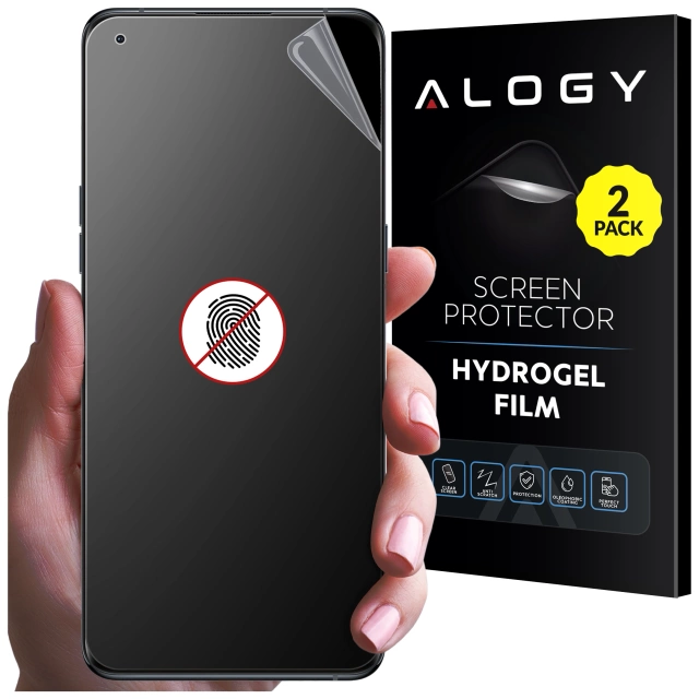 2x Folia "MATOWA" do Oppo Find X5 Pro Hydrożelowa Alogy HydroSkin Matte Pro™ na ekran do etui "BEZ ODCISKU PALCÓW"