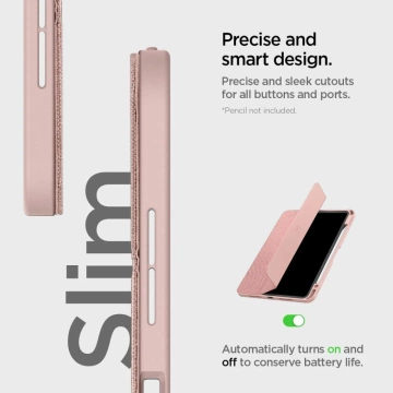 Etui Spigen Urban Fit für Apple iPad Pro 11 5 / 2024 Roségold