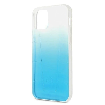 Etui ochronne Mercedes MEHCP12MCLGBL do Apple iPhone 12 / 12 Pro 6,1" niebieski/blue hardcase Transparent Line