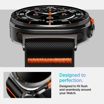 Pasek Spigen Fit Lite Samsung Galaxy Watch Ultra (47 mm) Schwarz