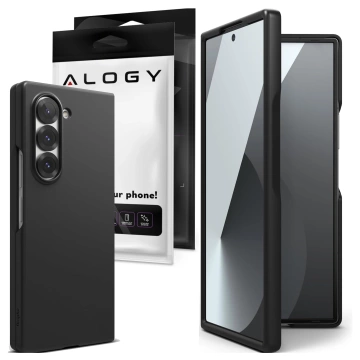 Hülle für Samsung Galaxy Z Fold 6 Hülle Dünne Handyhülle Alogy Protective Matte Black