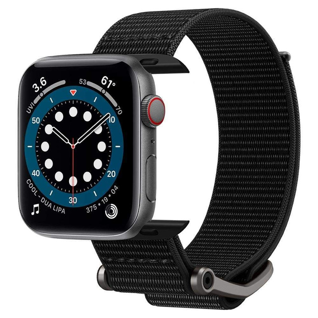 Pasek Spigen DuraPro Flex do Apple Watch 4/5/6/7/8/SE/Ultra (42/44/45/49mm) Black
