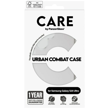 Etui do Samsung Galaxy S25 Ultra CARE von PanzerGlass Flagship Case Clear