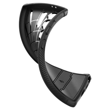 Etui Spigen Rugged Armor für Samsung Galaxy S24 Ultra Mattschwarz