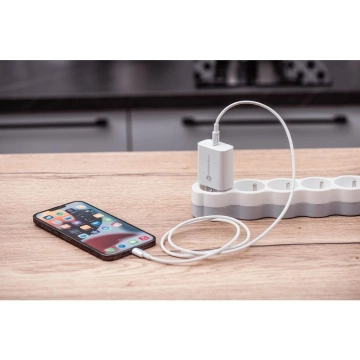 Forcell Ladegerät 20W USB-C PD QC 4.0 Lightning-Kabel für iPhone 12 13 14