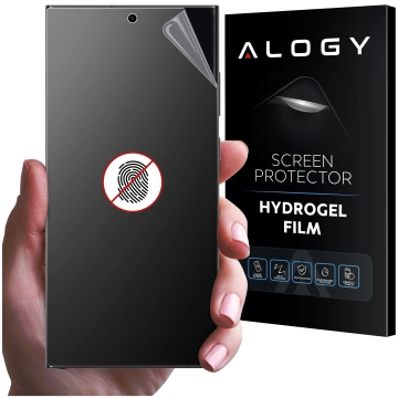 „MATTE“-Folie für Samsung Galaxy S23 Ultra Hydrogel Alogy HydroSkin Matte Pro™ Display für „FINGERPRINT FREE“-Hülle