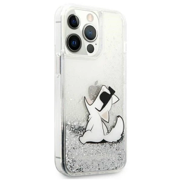 Etui Karl Lagerfeld KLHCP13XGCFS für iPhone 13 Pro Max 6,7" Hardcase Liquid Glitter Choupette Fun
