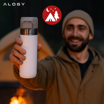 Schreibtischventilator, Standventilator, kleiner Umwälzventilator mit Clip, kabelloser Handventilator, 500 mAh, USB-C, Alogy White