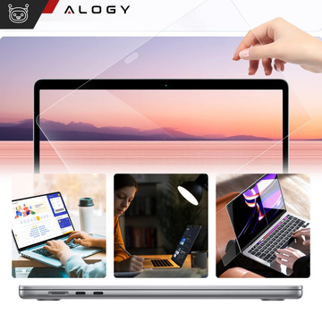 Matte Displayschutzfolie für MacBook Pro 13, Air 13 M1 Alogy Displayschutzfolie mit Anti-Blau-Filter