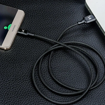 Wozinsky Kabel USB - microUSB 2.4A 1m schwarz (WUC-M1B)