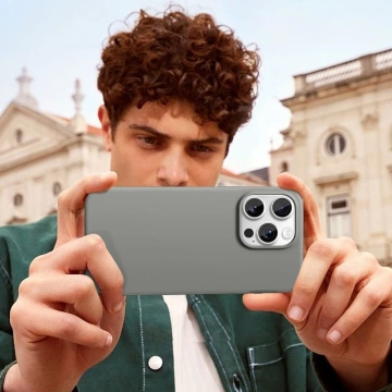 Etui do iPhone 16 Pro Tech-Protect Silicone MagSafe Matte Clay