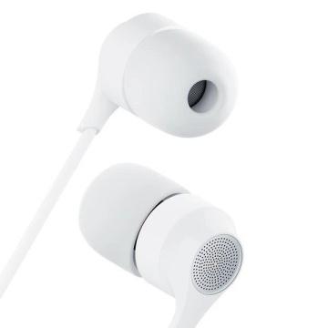 3MK Kabelgebundene Ohrhörer USB-C In-Ear-Kopfhörer weiß/weiß USB-C
