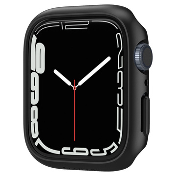 Etui für Smartwatch Spigen Thin Fit für Apple Watch 7 45mm Schwarz