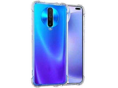 Etui pancerne ShockProof Alogy do Xiaomi Redmi K30/ Poco X2 przezroczyste + Szkło Alogy