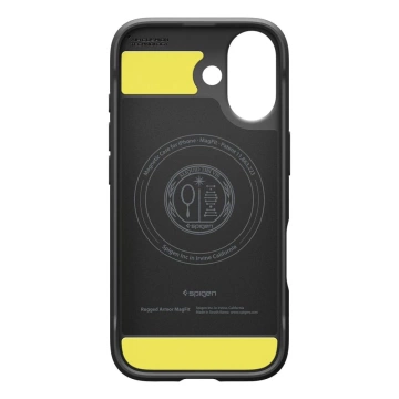 Etui Ochronne do iPhone 17 Spigen Rugged Armor MagSafe Matte Black