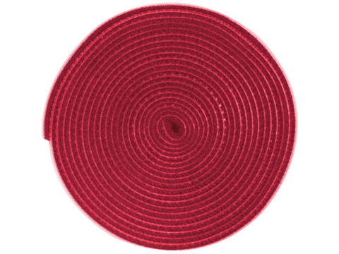 Taśma rzep Baseus organizer opaska do kabli Circle Velcro Strap 3m Czerwona