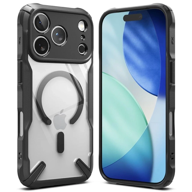 Etui do iPhone 17 Pro Ringke Fusion X Magnetic MagSafe Black
