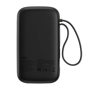 Baseus QPow 2 Powerbank 20000 mAh 30 W 2xUSB-C Schwarz