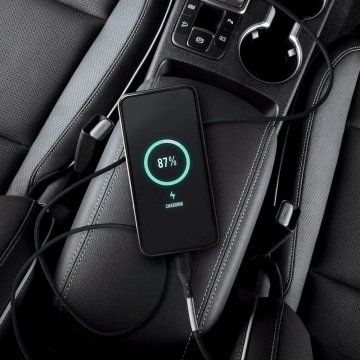 Kabel USB-C 240W Forcell F-Energy QC4.0 PD Carbon 1 m czarny