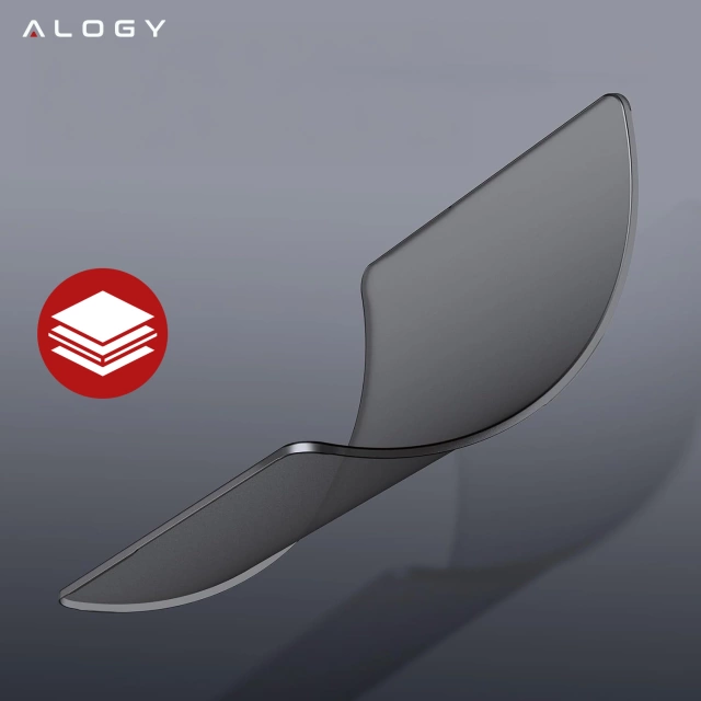 Etui do Apple Macbook Air 13.6 - M2/M3/M4 2022/2023/2024/2025 Alogy AirGuard™ Elastyczna obudowa Matowy Czarny