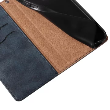 Magnet Strap Case Hülle für iPhone 13 Tasche Geldbörse Mini Lanyard Anhänger Blau