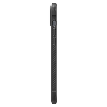 Spigen Rugged Armor Mag MagSafe Hülle für Apple iPhone 14 Mattschwarz