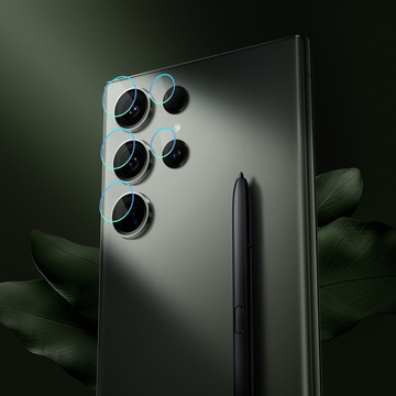 Szkło osłona x4 na aparat obiektyw 3mk Lens Protection do Samsung Galaxy S23 Ultra