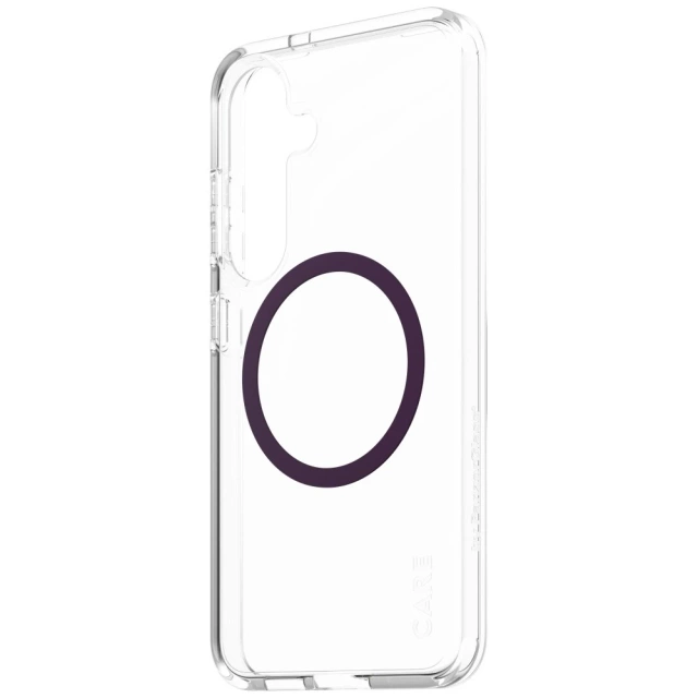 Etui do Samsung Galaxy S25 CARE von PanzerGlass Flagship Case Plum Purple