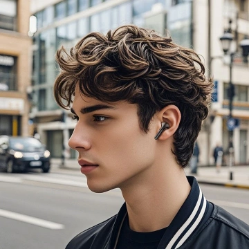 HOCO Słuchawki Bezprzewodowe Bluetooth TWS EQ15 Czarne