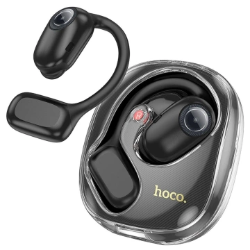 HOCO EA3 TWS Kabellose Bluetooth-Kopfhörer – Schwarz mit Ladeetui