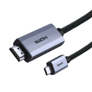 Baseus USB-C-zu-HDMI-Kabel, 4K, 3 m (schwarz)